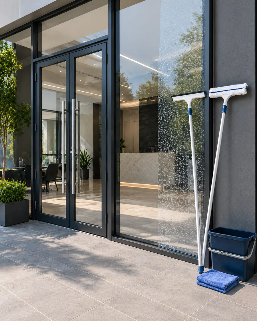 Clean Vibe professional window cleaning service