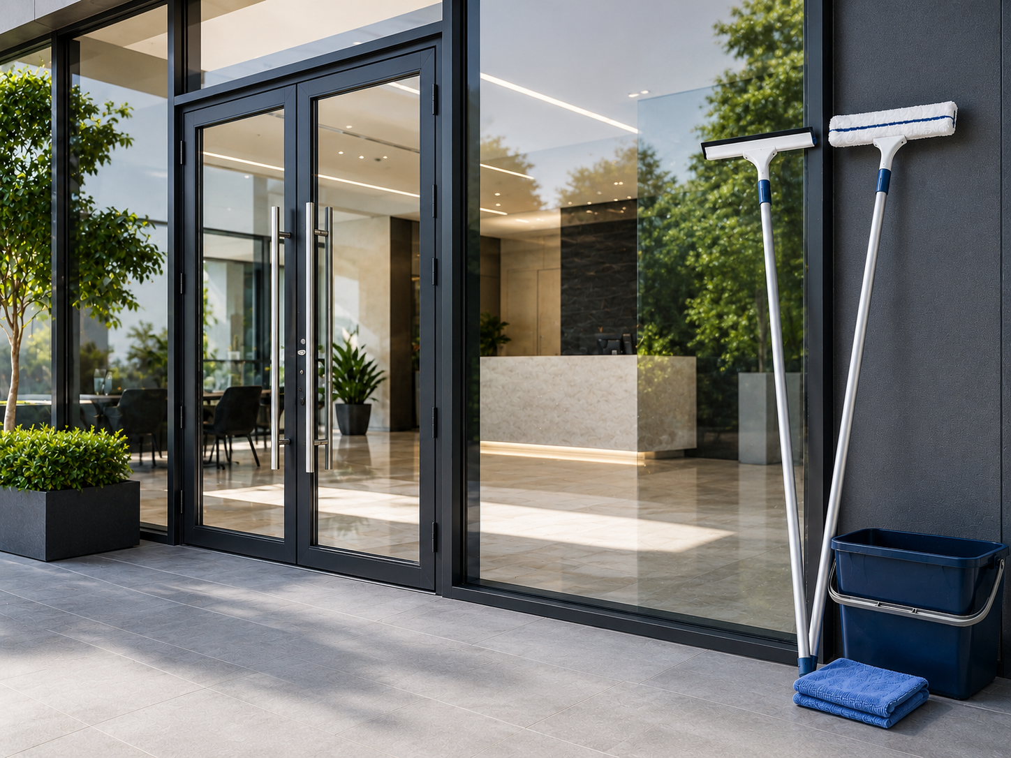 Clean Vibe windows and frames cleaning service
